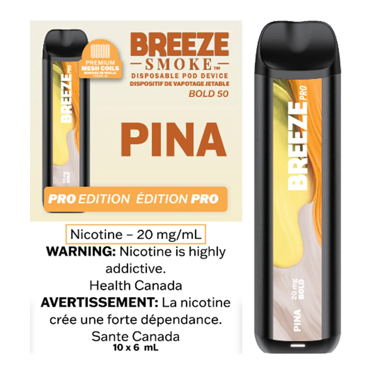 Experience Paradise: Breeze Pro 2000 Puffs Pina Colada Delivers Tropical Bliss